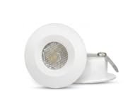 ENAARGY Glow 2W LED Spotlight, Recess-Mounted, Glare-Free, 32mm Cut Out, 220-240V, Multiple Colour Options (Blue, 10)
