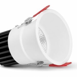 ENAARGY Luma Glow Thin Trim COB Light, Recessed Ceiling Downlight (WB, Cool White, 12, Watts)