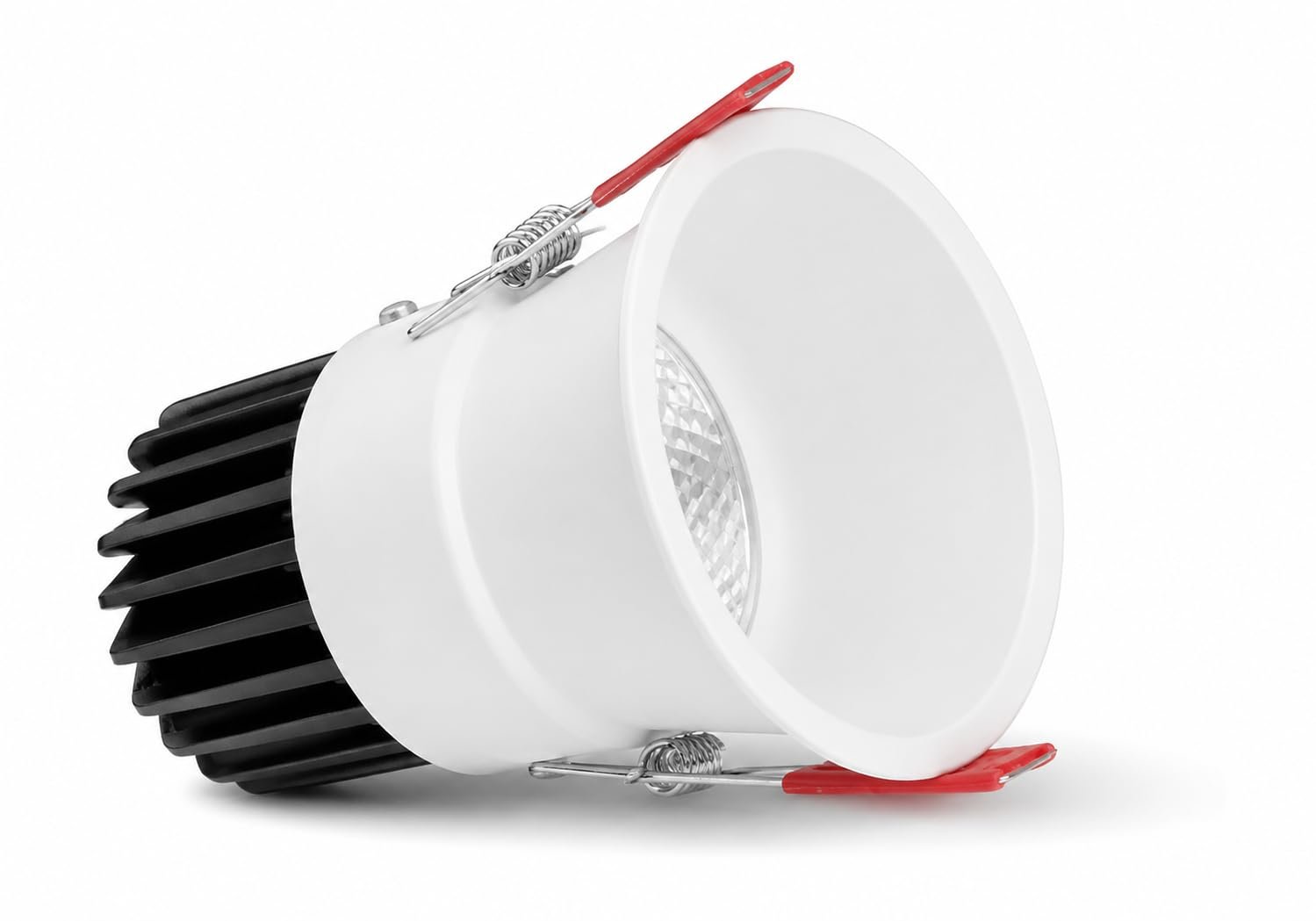 ENAARGY Luma Glow Thin Trim COB Light, Recessed Ceiling Downlight (WB, Cool White, 12, Watts)