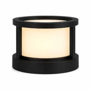 ENAARGY Glova LED Outdoor Light, IP65, Triple-Frosted Tempered Glass (12, Watts, Round)