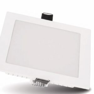 ENAARGY Precision Glow Round and Square PC Backlit LED Panel Light, 6W-18W, 3000K/4000K/6500K, Recessed, 120° Beam Angle (Square, Warm White, 15, Watts)