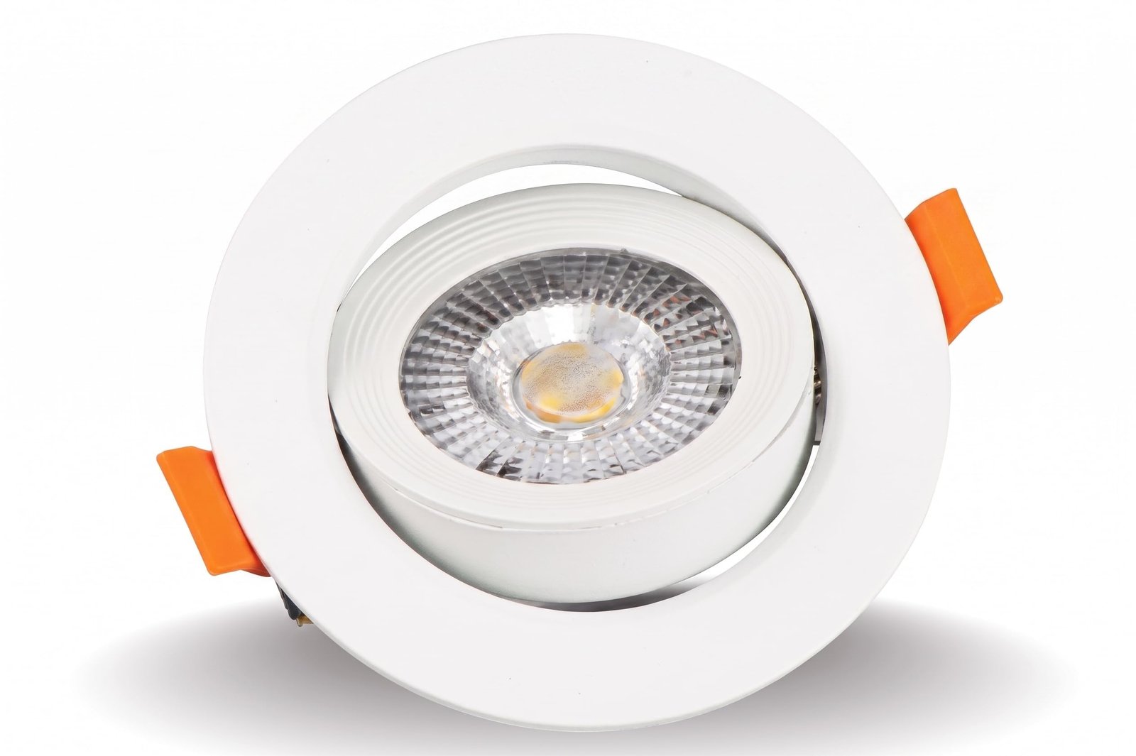 ENAARGY Nexa Shine COB LED Recessed Spotlight, Neo Swivel Design, High CRI, 3000K/4000K/6500K, (Natural White, 12, Watts)