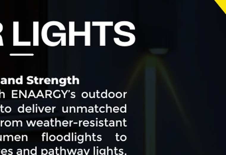 ENAARGY Half K Light LED Concealed Wall Light, IP65 Weatherproof, 3W, Warm White 3000K - Image 4