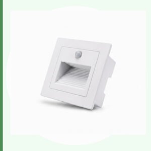 ENAARGY Step Light LED Foot Light, Aluminium, Wall Staircase Ambience Lighting, 2 Years Warranty (White(3X3), Natural White, 3, Watts)
