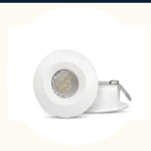 ENAARGY Glow 2W LED Spotlight, Recess-Mounted, Glare-Free, 32mm Cut Out, 220-240V, Multiple Colour Options (Cool Daylight, 2)