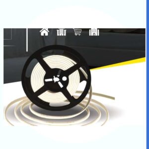 ENAARGY LED Strip Driver, 24V DC Slim Aluminium Body, Overload and Short Circuit Protection, Flicker Free, for Cove and Cabinet Lighting