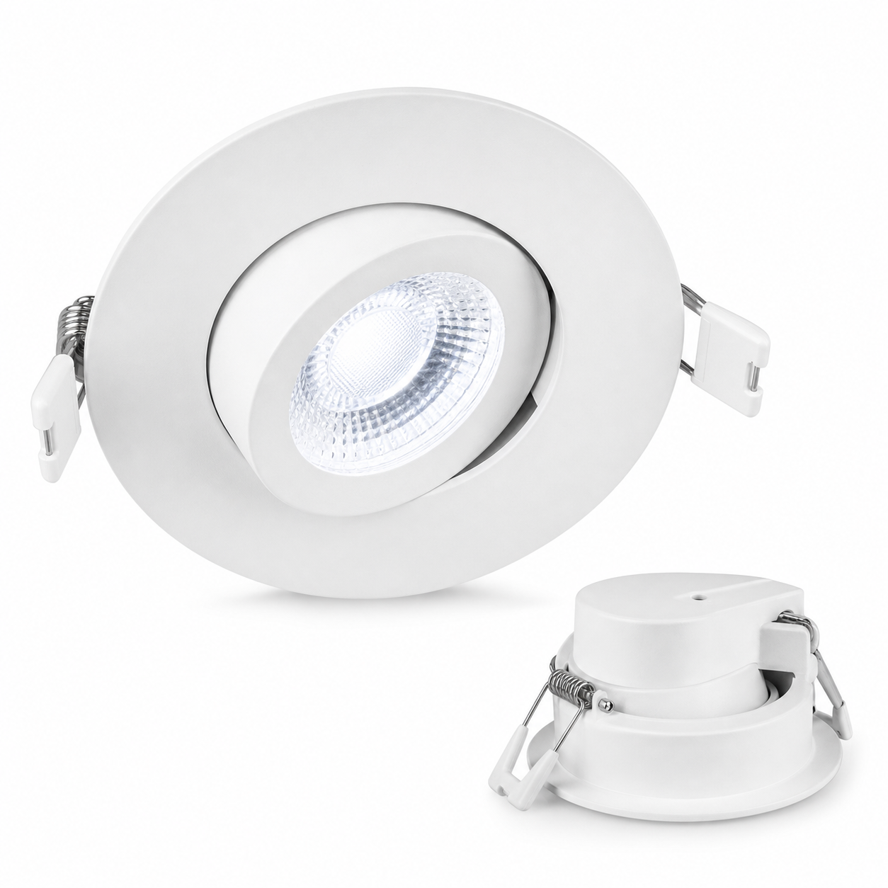 ENAARGY GLOWIN LED Concealed Downlight, 110mm, 9W-12W, 3000K-6500K, 2 Years Warranty, Innova Neo Swivel Spotlight